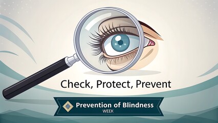 Prevention of Blindness Week Banner, Prevention of Blindness Week Poster,