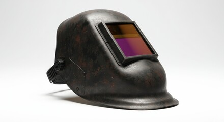 Fototapeta premium Close-up Welding Mask with Tinted Visor