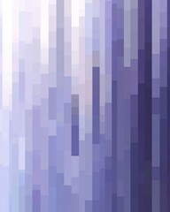 Abstract vertical gradient pattern in shades of purple and white with pixelated effect forming a textured backdrop or background