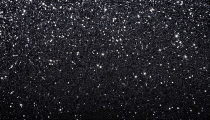 Obraz premium black glitter texture background