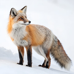 Fototapeta premium red fox vulpes