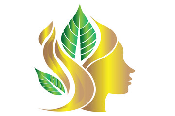  Herbal Cosmetic Product Logo Vector Illustration