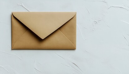 Brown Envelope on Surface