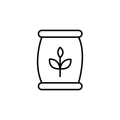 Coffee Sack line icon