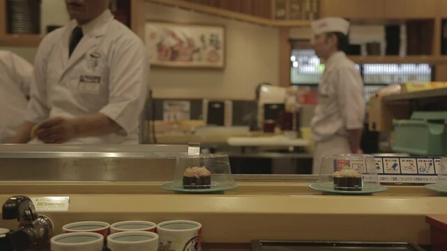 【Cultures Japan】Japanese Traditional Food Kaiten Sushi