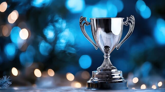 Celebrating excellence in cyber security awards virtual event trophy display festive atmosphere close-up achievement