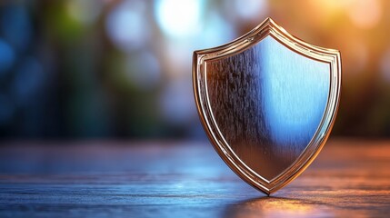 Cyber security shield protecting your digital assets in a virtual environment