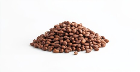 Fototapeta premium Pile of Raw Brown Seeds