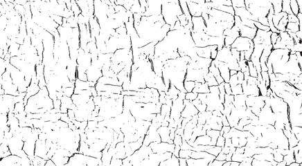 Rough black and white texture vector. Distressed overlay texture. Grunge background. Abstract textured effect. Vector Illustration. Black isolated on white background. EPS10