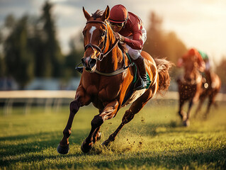 horse racing equestrian sport
