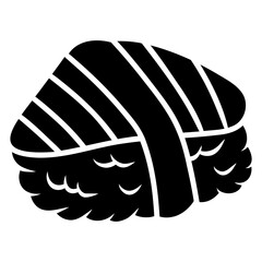 sushi logo solid icon