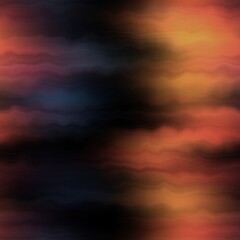 Earth strata blurry seamless pattern. Grunge ombre melange wallpaper for tie dye earthy abstract endless background.  © Limolida Studio