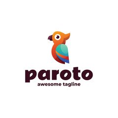 Paroto Gradient Colorful Logo