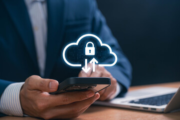 Cloud storage and security technology for mobile data protection, encrypted backup, and online...