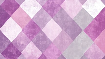 Fototapeta premium Abstract Purple Diamond Pattern Watercolor Texture with Glitter Accents for Background Design