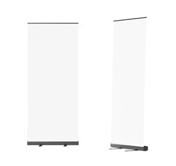 스탠드 롤 업 배너 목업 Stand Roll Up Banner Mock up