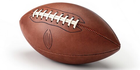 American Football Close-up, Leather Texture, Game Concept, Sport, Photography American Football, Sports Photography, Game Day