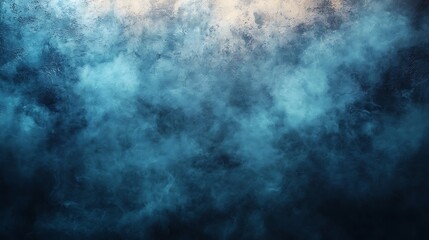 Obraz premium Abstract Blue Smoke and Light Texture Background with Dark Undertones