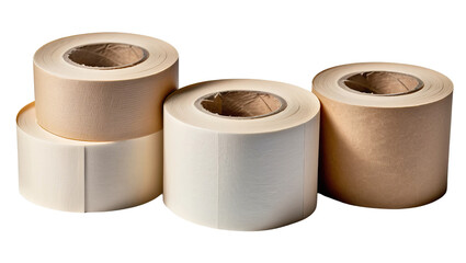 Rolls of Adhesive Tape in Different Colors and Textures for Crafts