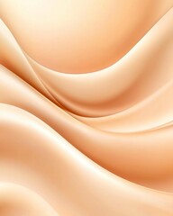 Elegant Beige Draped Fabric Texture Background