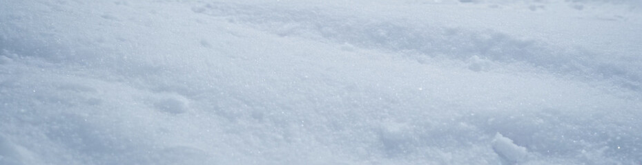 Obraz premium Winter white snow surface background