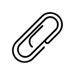 Paper Clip Icon Vector Illustration