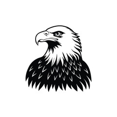 Eagle Head Vector Silhouette Design | Eagle Vector