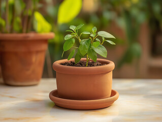 Obraz premium plant in pot