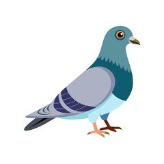 blue bird isolated on a transparent background