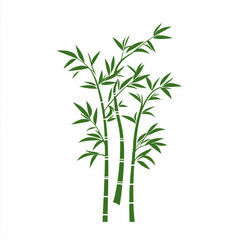 Bamboo Set. Bamboo Design Elements and Logo. Vector Collection.