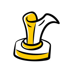 Paper Holder Icon Vector Illustration