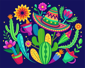 Cinco de Mayo Fiesta Cactus Celebration