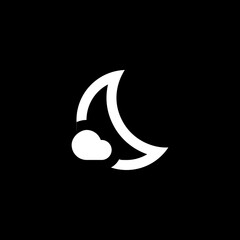 Cloudy Night Icon
