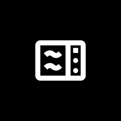 Fototapeta premium Icon: Microwave 