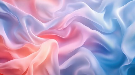 Obraz premium abstract background with smooth gradients and light pastel pinks and blues, calming tones, minimalistic layout, professional style, artistic appearance,