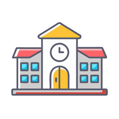 school Icon Vector Illustration
