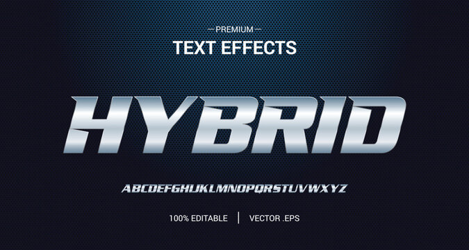 Sports editable text effect, Abstract digital technology modern alphabet fonts, Speed automotive racing sports text