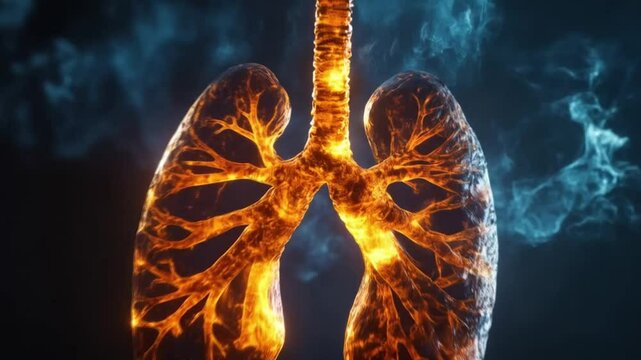The lung, a vital organ of the respiratory system, appeared as a spongy, pink structure, intricately designed with branching bronchi and alveoli, working tirelessly to exchange oxygen and carbon dioxi
