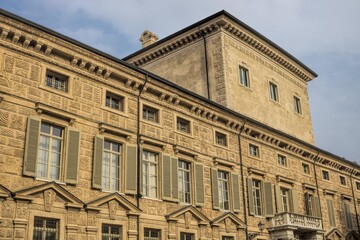 mantua, italien - palazzo canossa in der altstadt