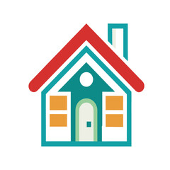 house icon set Isolated on transparent background.
