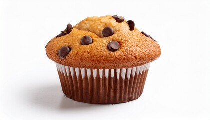 muffin aux pepites de chocolat fond transparent