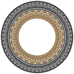 Signs and symbols. Circle copy space or flower mandala art design. colorful, vintage, tradition, classic, dco, cycle, islamic, arabic, blank, bandana, Indian motifs, traditional, Turkish.
