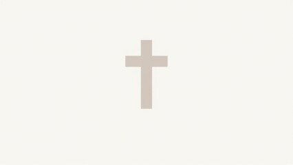 A simple cross on a plain background.
