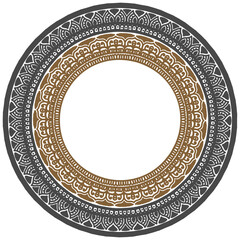 Signs and symbols. Circle copy space or flower mandala art design. colorful, vintage, tradition, classic, dco, cycle, islamic, arabic, blank, bandana, Indian motifs, traditional, Turkish.