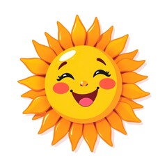 sun cartoon character