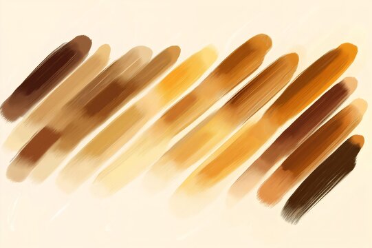 Earthy brown hues seamlessly transition into golden yellow tones, creating a visually appealing gradient effect with brushstrokes