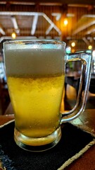 Cold, creamy, and always perfect! 🍻 Nothing beats a well-poured draft beer to refresh the moment!