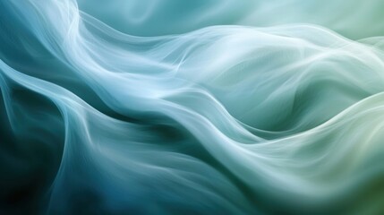 Obraz premium Abstract flowing gradient background featuring soft undulating forms and smooth lines
