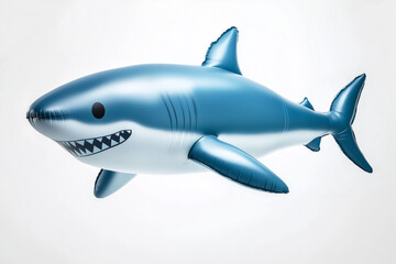 Fototapeta premium Blue Shark 3D pool Inflatable