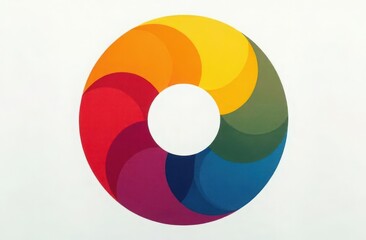 An abstract image symbolizing health: a circle divided into sectors, each of which represents the aspect of health (physical, mental, emotional, social).